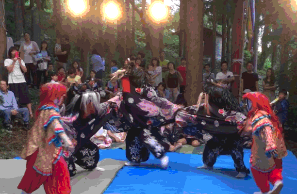 大沢獅子舞保存会（青森県弘前市）