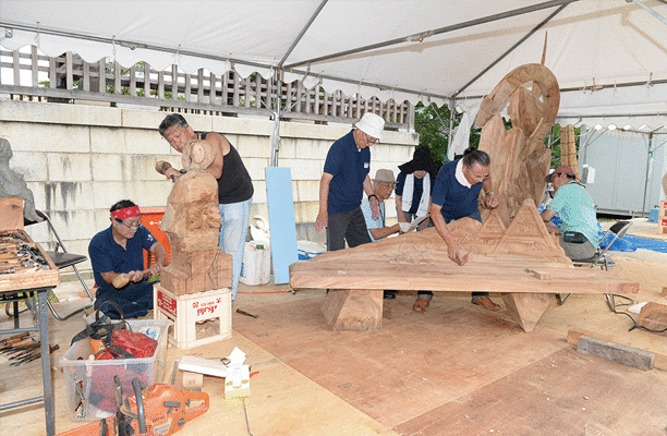 南砺市いなみ国際木彫刻キャンプ実行委員会（富山県南砺市）