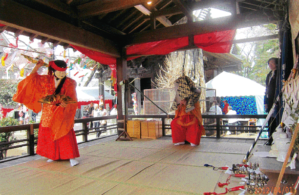 植野稲荷神社太々神楽保存会（群馬県前橋市）