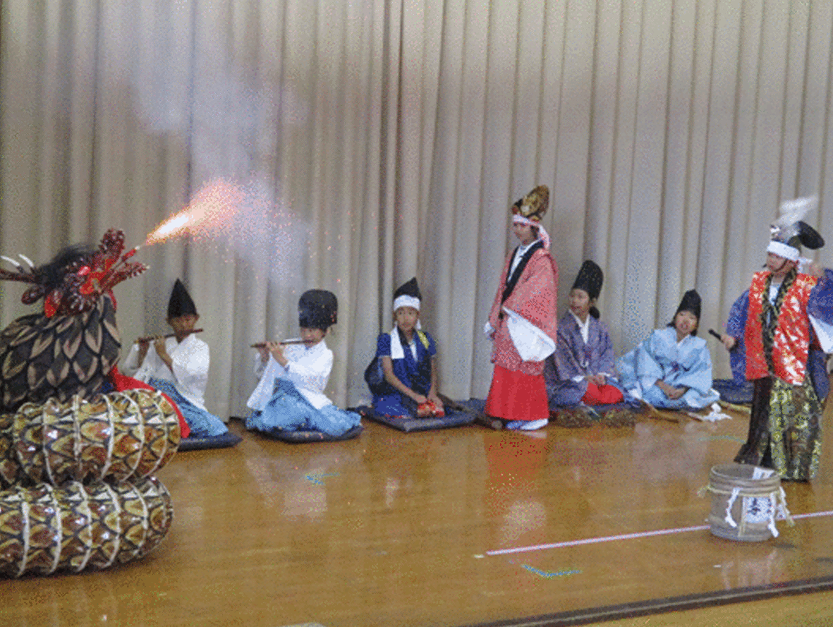 備後田尻荒神神楽保存会（広島県福山市）