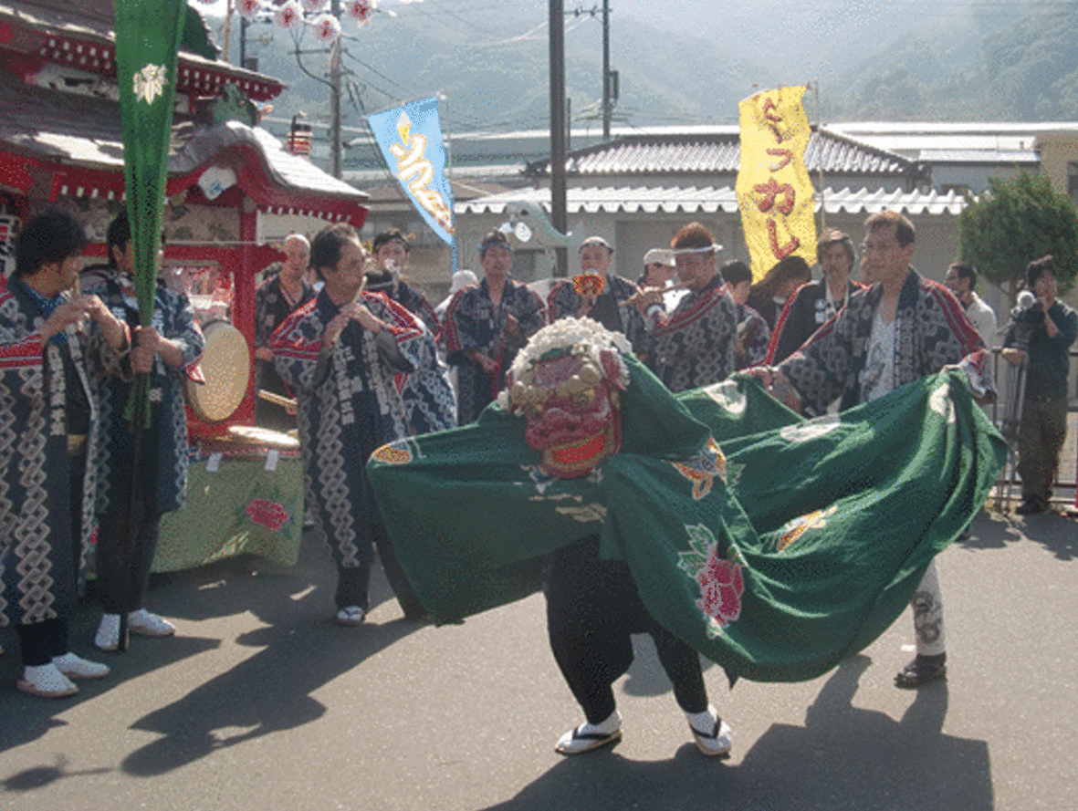 南部藩壽松院年行司支配太神楽（岩手県釜石市）