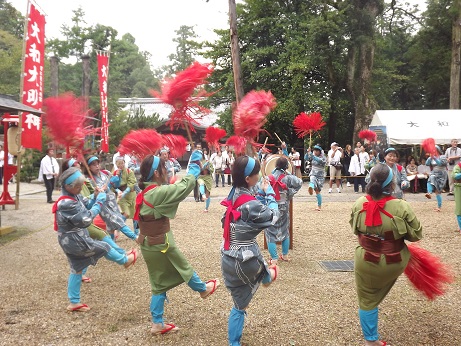 大和郷しで踊り（紅しで踊り）保存会（奈良県天理市）