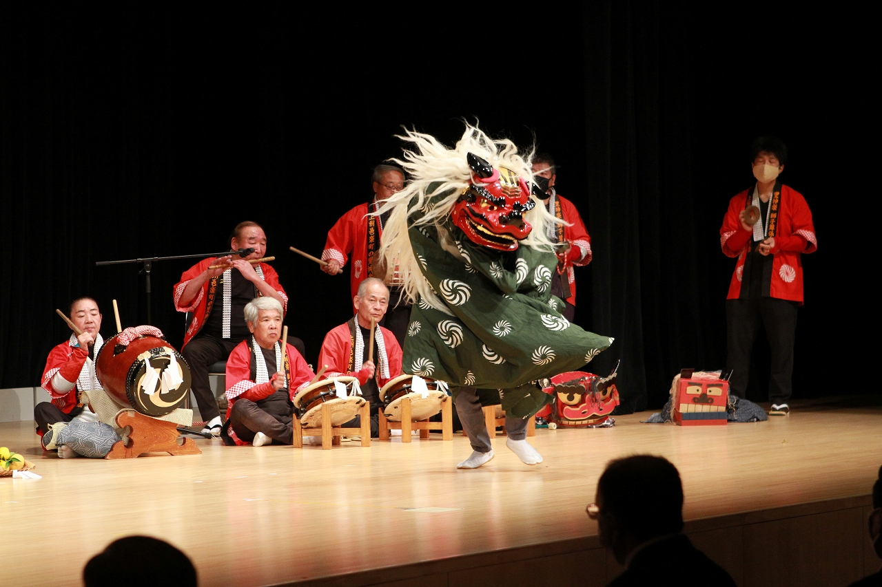 邑楽町里神楽獅子舞保存会（群馬県邑楽郡）